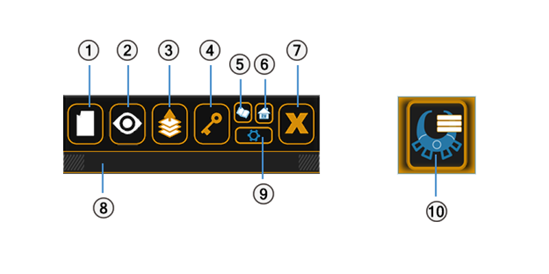 Main Toolbar RW2019R1 Main Toolbar and menu